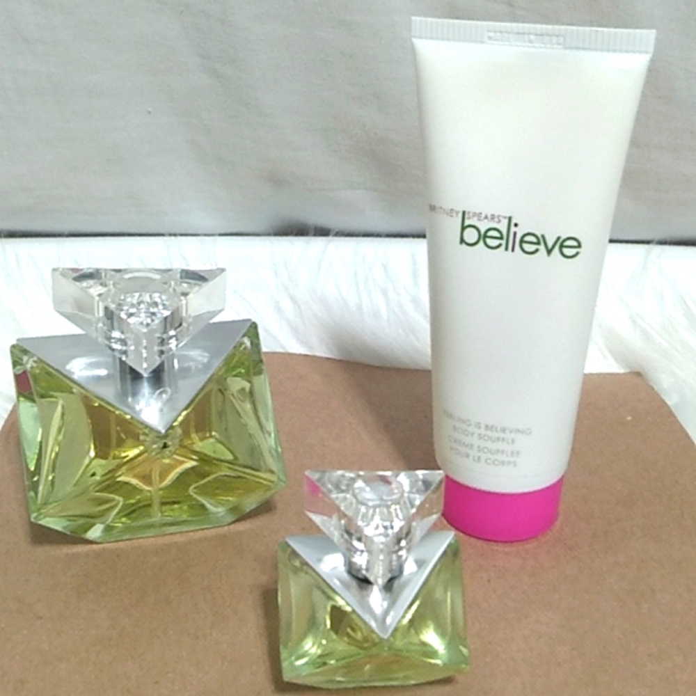 FINAL SALE!! NWOT Or Box Brittany Spears Believe 3 Piece Bundle